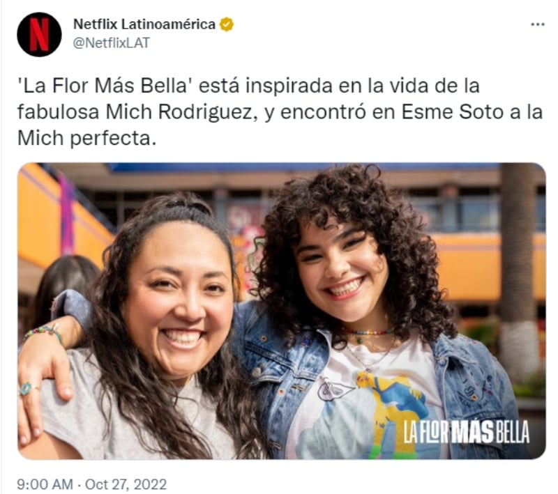 Esmeralda Soto The Most Beautiful Flower: What was it like when you first spoke to Michelle Rodríguez?