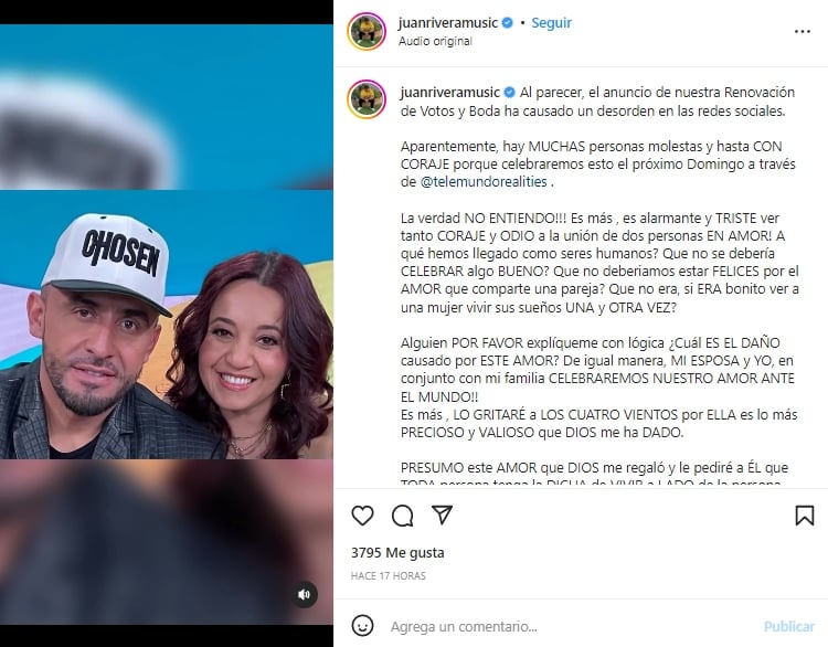 Juan Rivera will renew his vows
