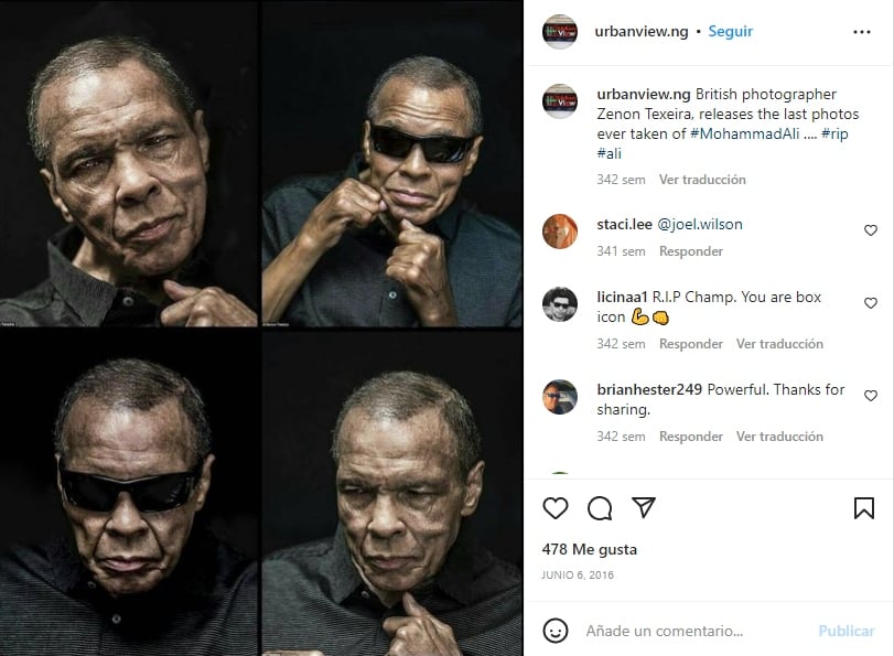 “It was a pleasure to be able to photograph it"