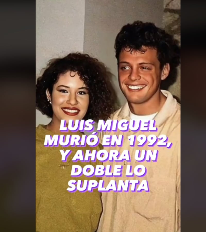 Surge teoría sobre Luis Miguel