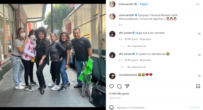 Victoria Ruffo new look