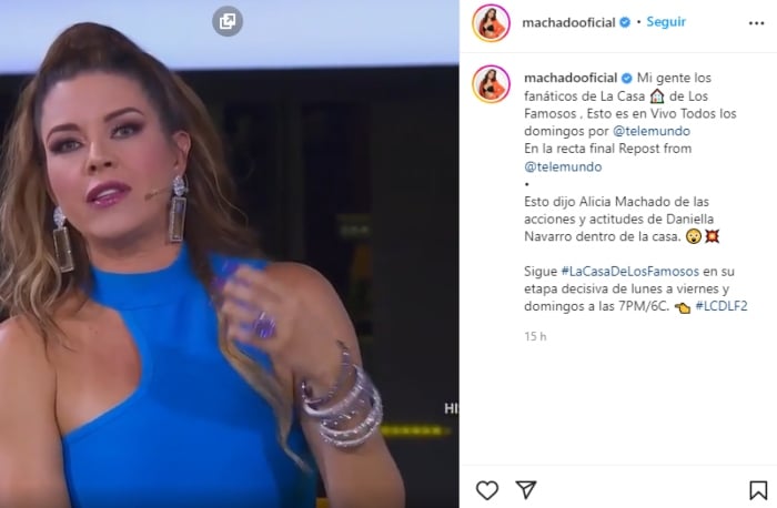 Alicia Machado receives attacks