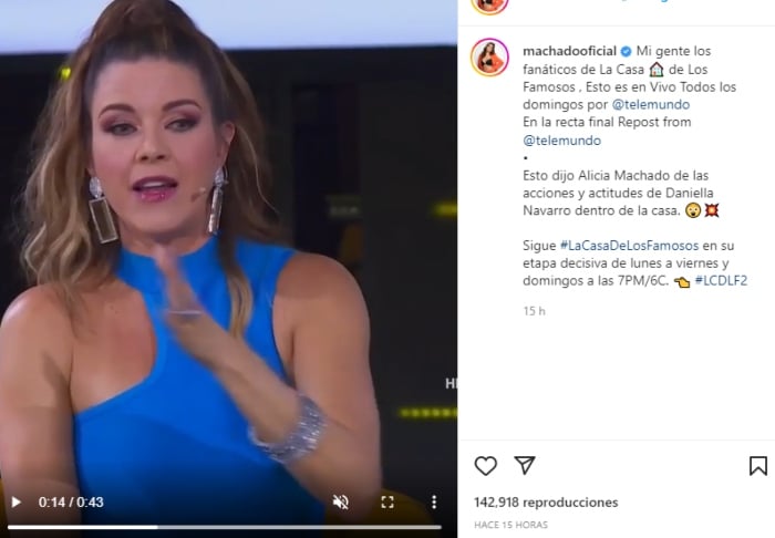 Alicia Machado receives attacks