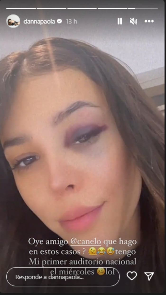Danna Paola asks Canelo for help