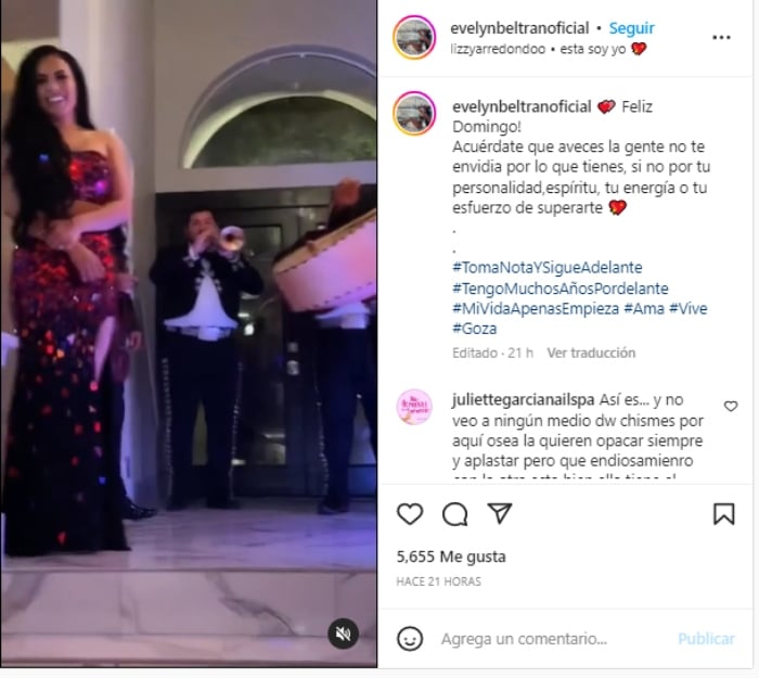 Girlfriend Toni Costa message