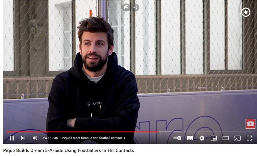 Piqué talks about Shakira