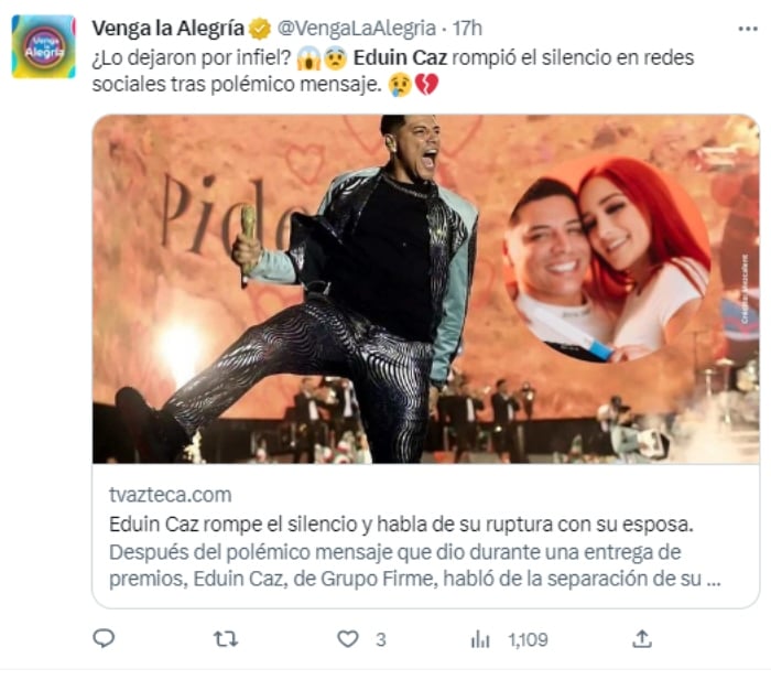 Eduin Caz is going to celebrate at a gay club