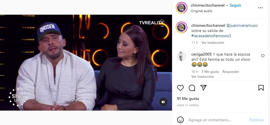 Juan Rivera problemas de salud esposa