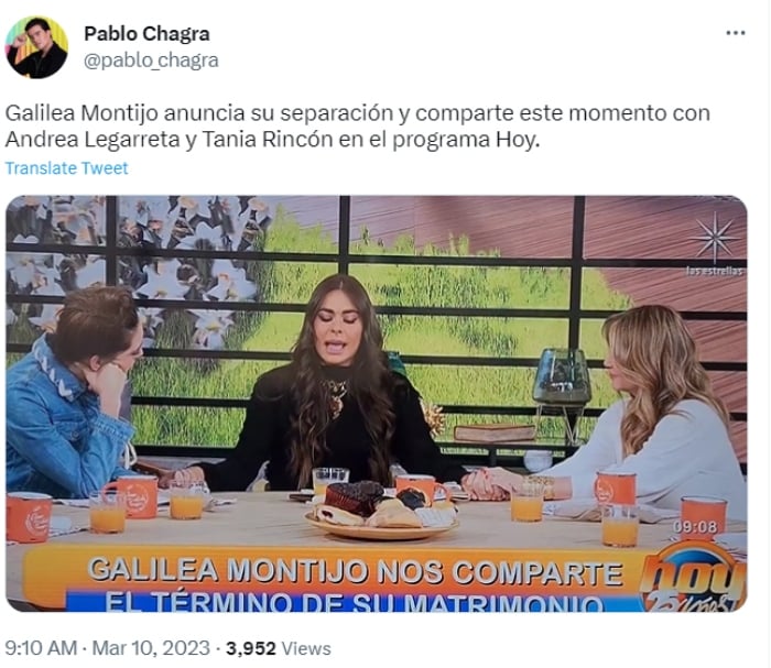 Galilea Montijo confirms separation