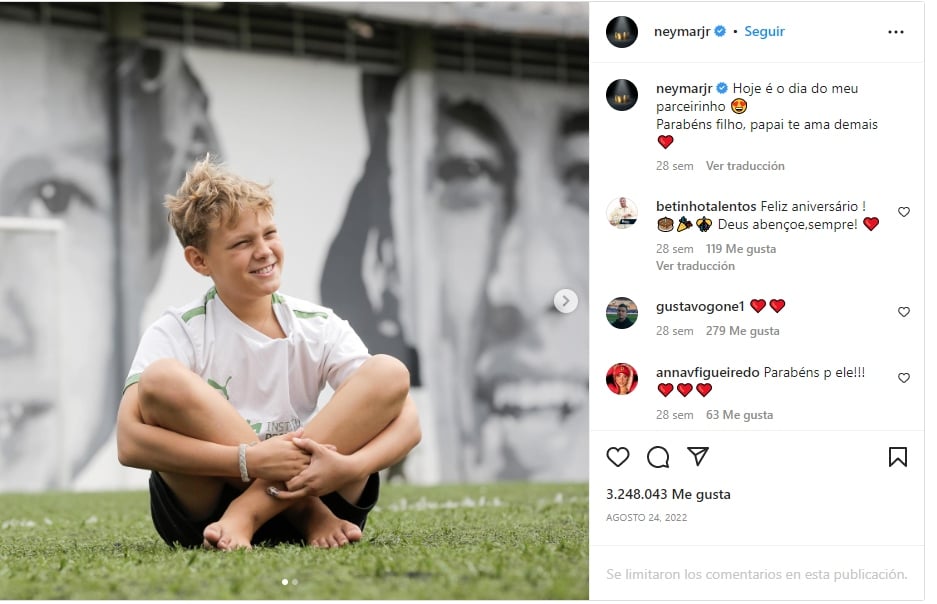 Hijo de Neymar
