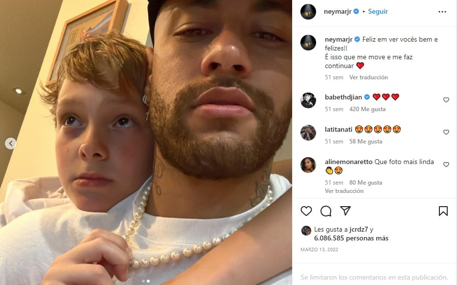 Hijo de Neymar