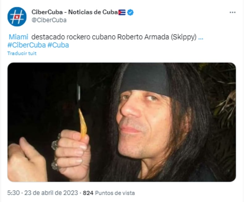 Famous Hispanic rocker Roberto Armada dies