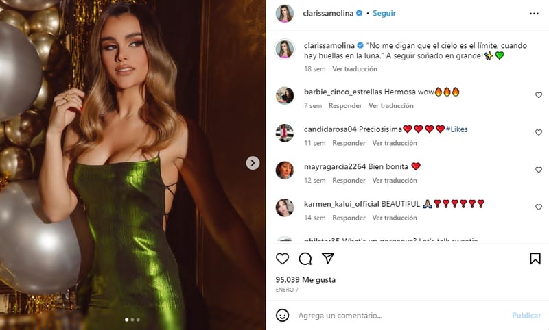 Clarissa Molina's ex-fiance sends a message