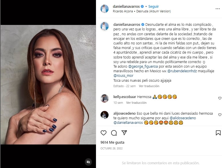 Daniella Navarro says she feels very bad
