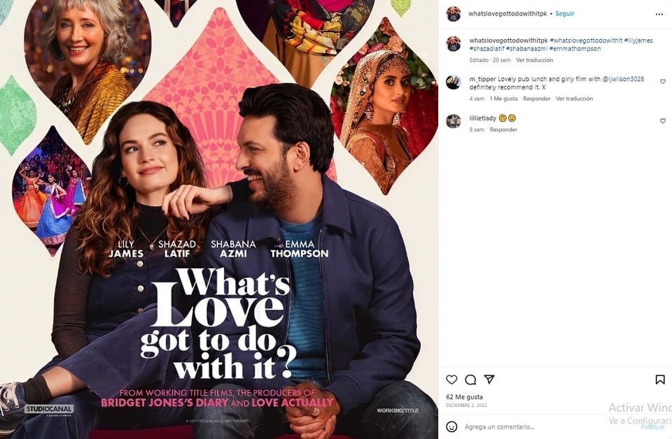 Shazad Latif rompe silencio: ¿Puedes hablarme de What’s Love Got to Do with It?