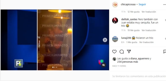 Cristian de la Fuente kisses another woman