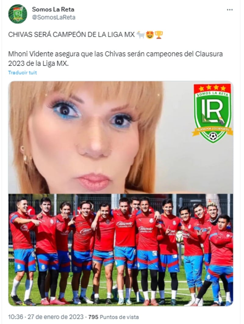 Mhoni Vidente predice al campeón de la Liga MX
