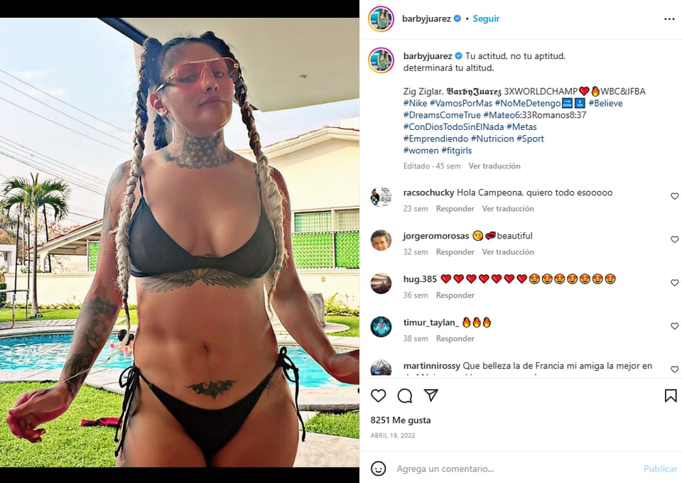 sensual mexican athlete