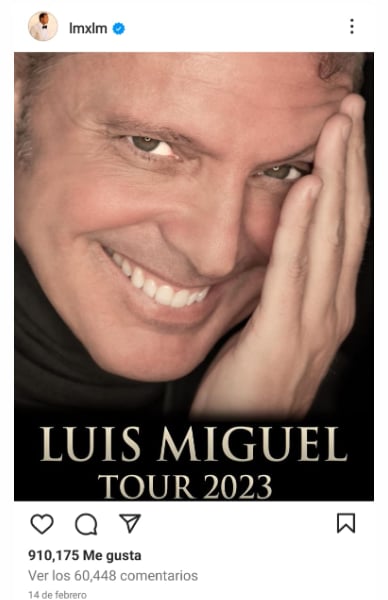 Luis Miguel reappears