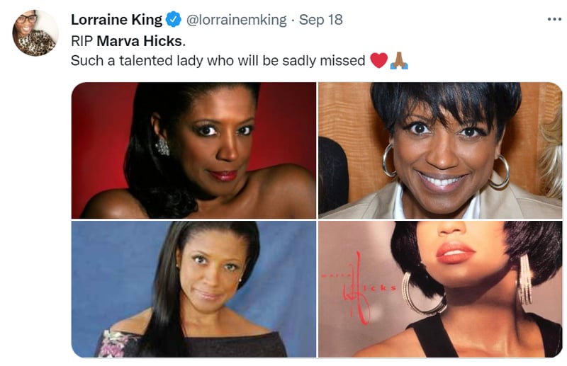 Luto artistas Estados Unidos