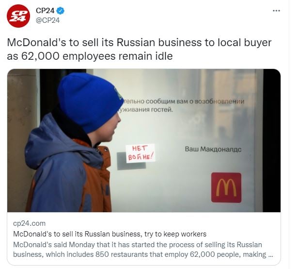Renault also made announcement about Russia