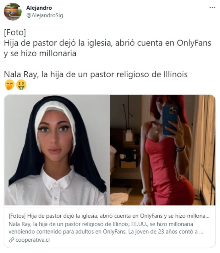Young man leaves OnlyFans church: "It was so obvious with my sexuality"
