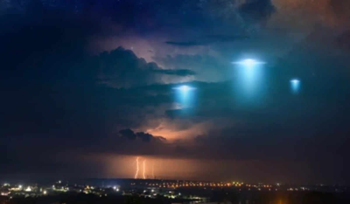 They say that an alleged UFO attacked Russian troops in war against Ukraine