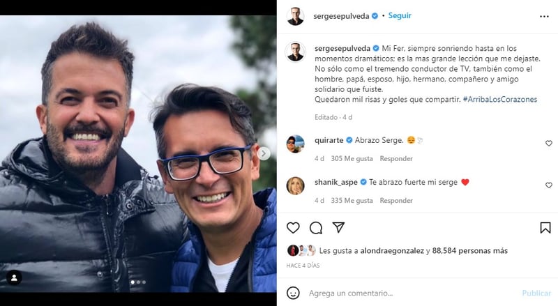 Sergio Sepúlveda no se ha pronunciado al respecto