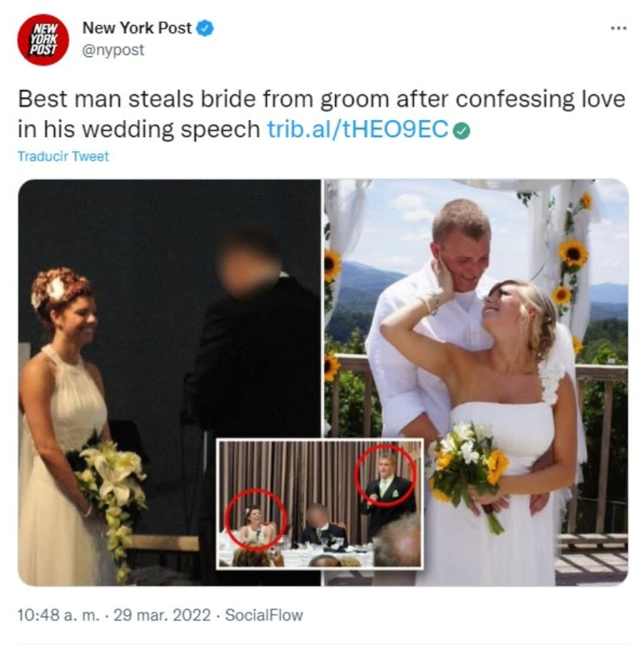 Godfather steals the bride at the wedding?
