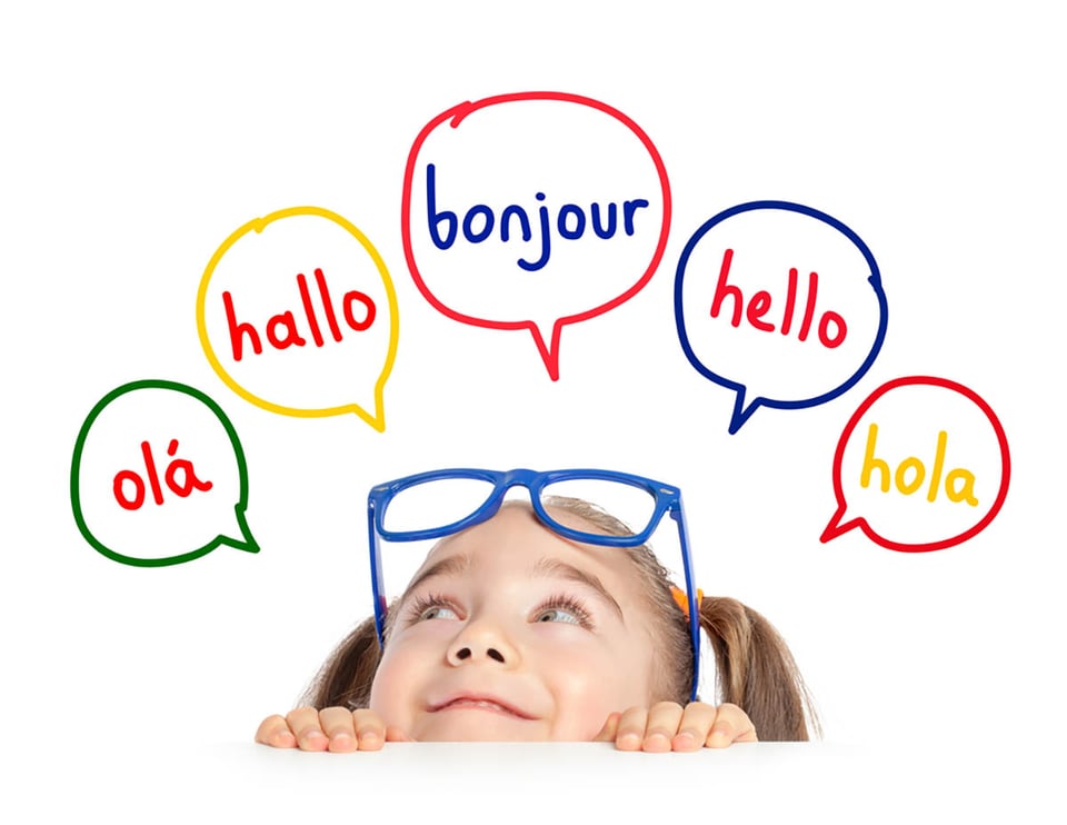 girl, words, hello, hola, langauges