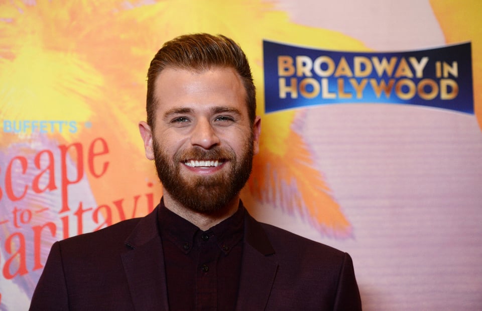 Beard, Broadway in Hollywood, Movie star, Black shirt, Light eyes, actor