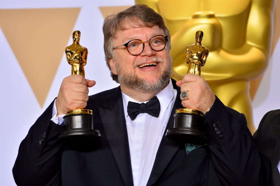 Guillermo del Toro, Golden Globes, award, film, Hollywood