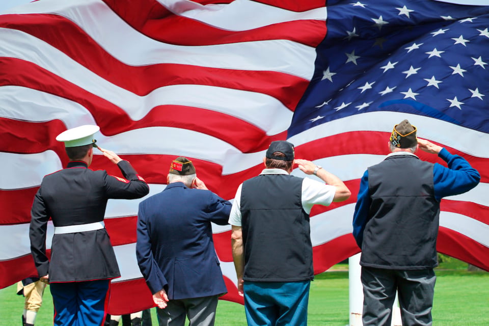 USA, holiday, Memorial Day, soldiers, flag