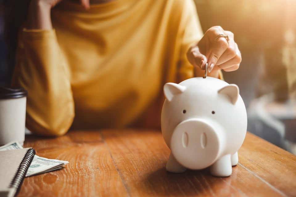 unwanted, fees, savings, piggy bank, money