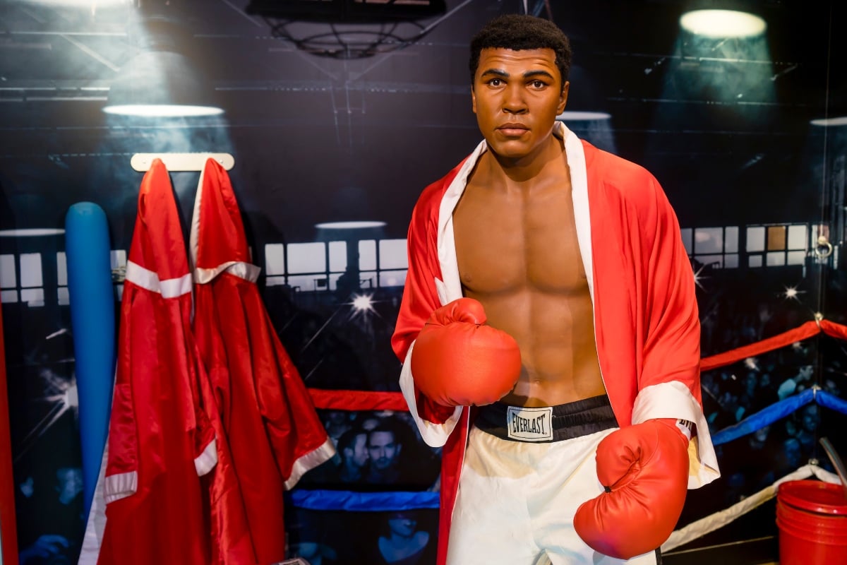 Última foto Muhammad Ali