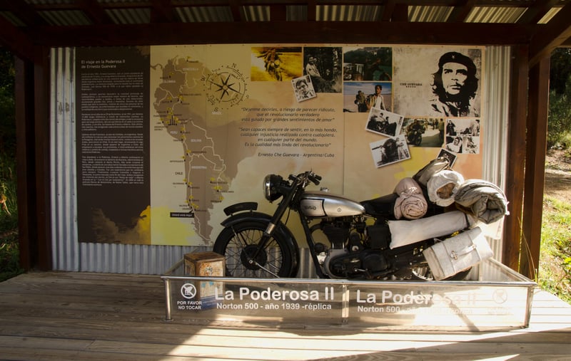 Guevara's motorcycle Guevara's motorcycle