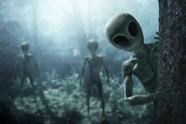 BIZARRE: Time traveller Eno Alaric says there will be an alien war