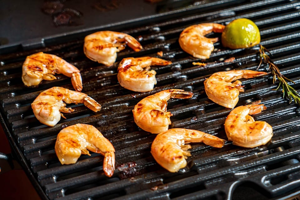 Spicy, grilled, shrimp, recipe, seafood
