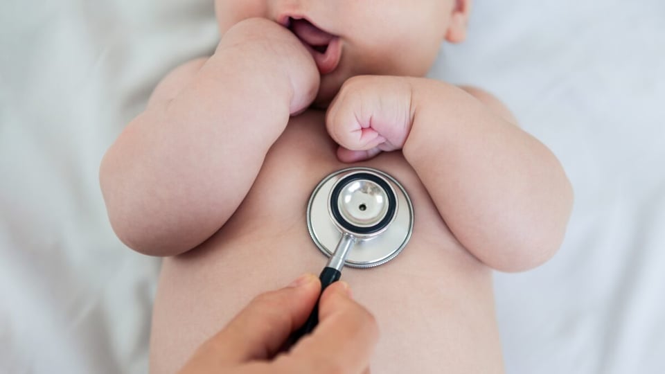 doctor, oficina, niño, salud, chequeo