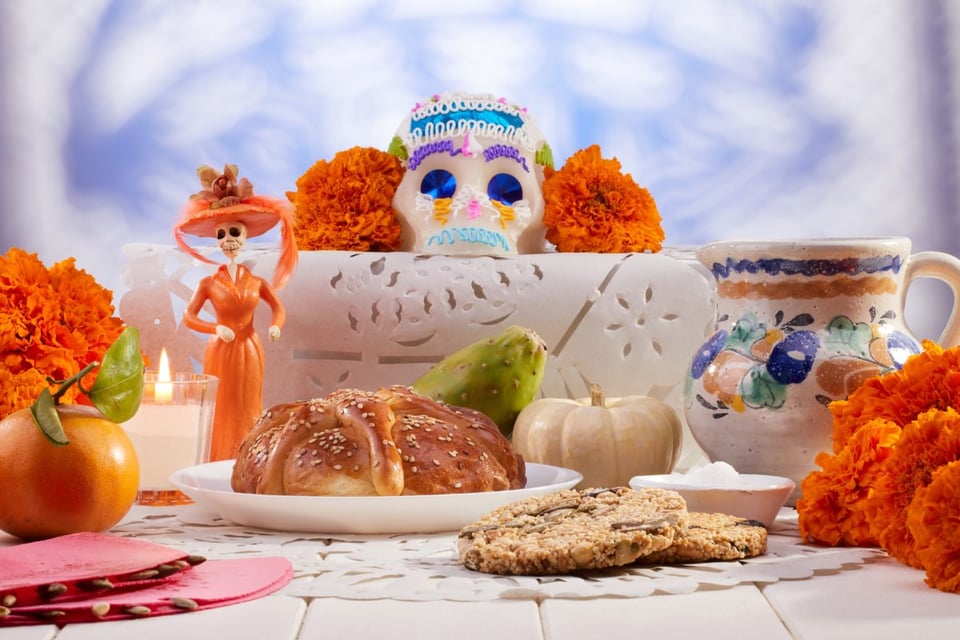 Día de los Muertos, food
