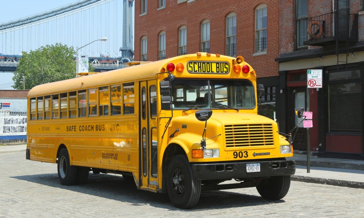 NJ school bus driver charged with DUI after hit-and-run with kids on board