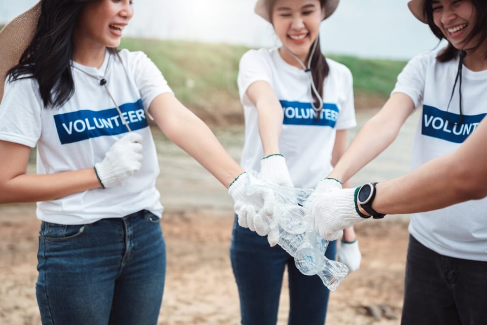 local environmental efforts, organizing, volunteers, participating, clean-up events