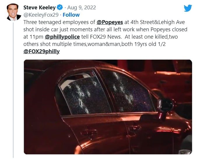 Popeyes shooting employee dead injured