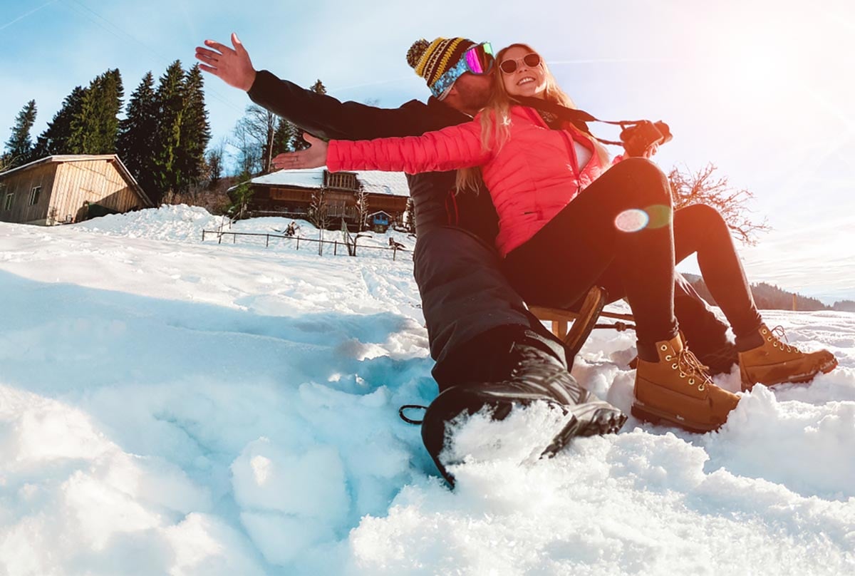 destinos de viaje nevados, invierno, viajes, destinos, pareja, nieve / winter, travel, destinations, couple, snow