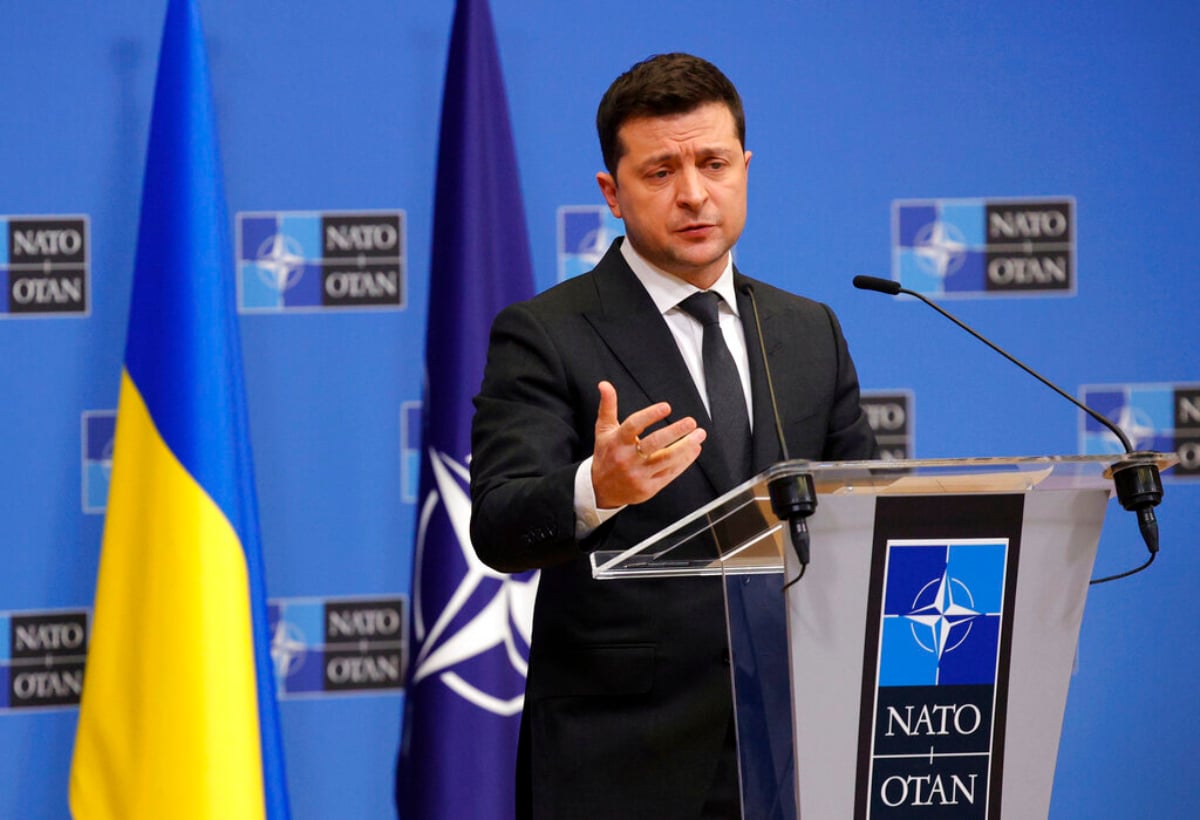 Volodimir Zelensky, Presidente Ucrania guerra Invasión Rusia
