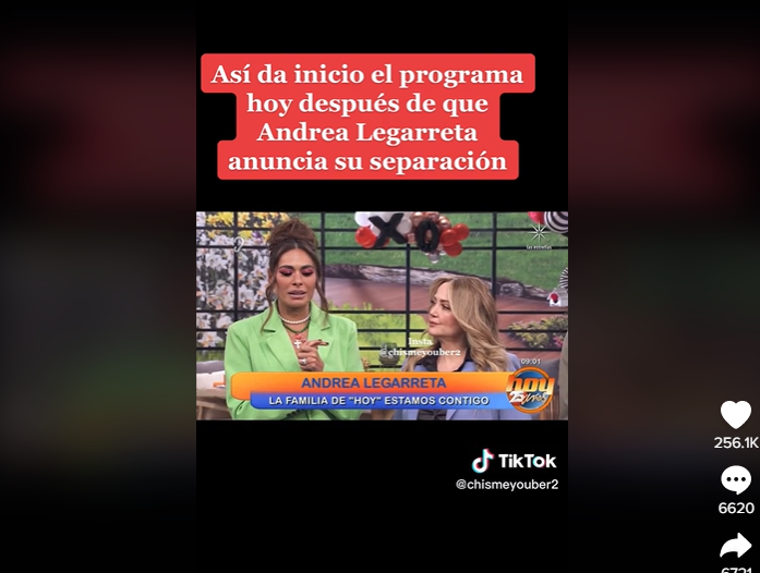 Galilea Montijo Andrea Legarreta: ¿Quería robarse el show?