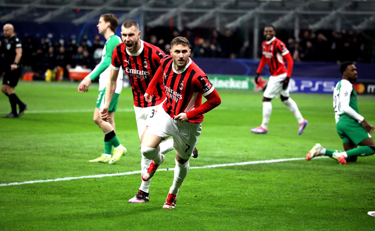 Santiago Giménez brilla con un doblete en la victoria del Milan contra el Bologna