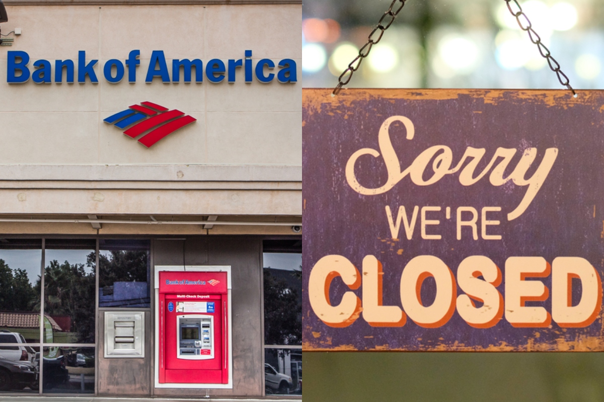 Bank of America announces closures of U.S. locations