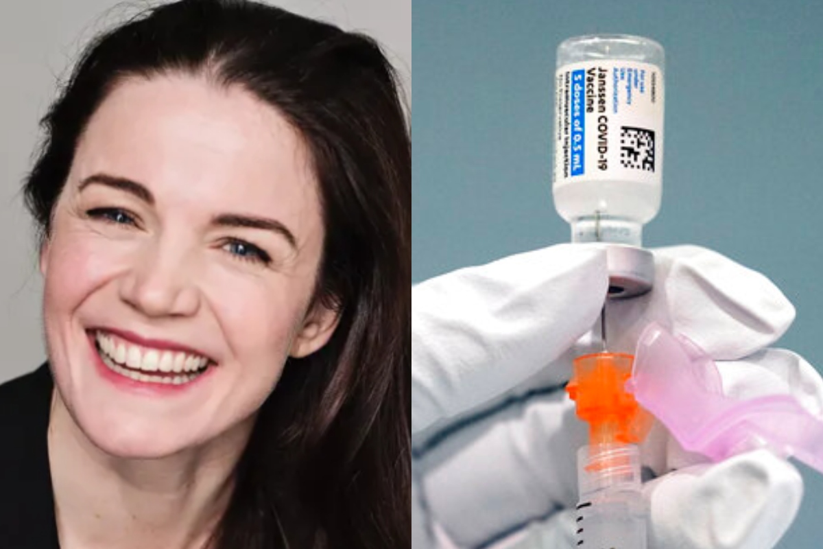 La actriz Melle Stewart de 42 años sufrió un derrame cerebral por vacuna contra el Covid-19