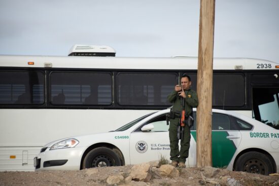 BORDER PATROL AGENTS SHOT AT FROM MEXICO